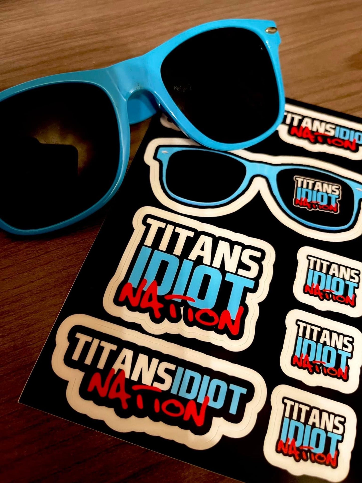 Titans Idiot Nation "Cool Kids" Sticker Sheet