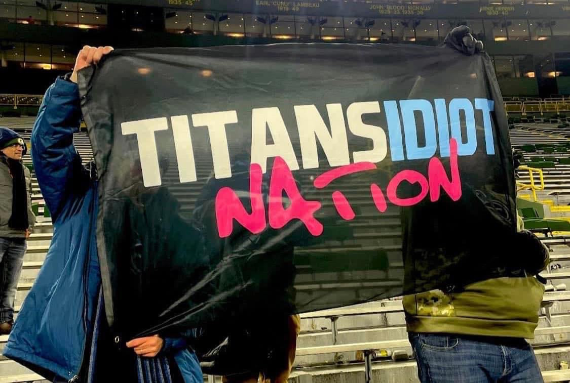 Titans Idiot Nation "OG" Flag :: 5ft X 3ft