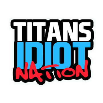 Titans Idiot Nation "Stacked" Window Cling